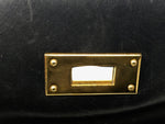 Sold-HERMES Kelly 32 Box Calf Leather Black GHW