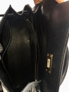 Sold-HERMES Kelly 32 Box Calf Leather Black GHW