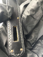 Sold-HERMES Kelly 32 Box Calf Leather Black GHW