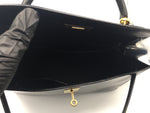 Sold-HERMES Kelly 32 Box Calf Leather Black GHW