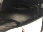 Sold-HERMES Kelly 32 Box Calf Leather Black GHW