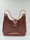 Sold-HERMES Tsako Box Calf Shoulder Bag brown - vintage