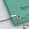 Sold-Tiffany 
Co 925 Silver Elsa Peretti Open Heart Bracelet