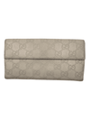 GUCCI GG Greyish Beige Long Wallet