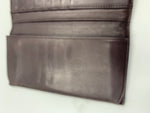 GUCCI GG Dark Brown Long Wallet