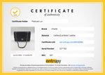 Sold-CHANEL Classic Lambskin Double Chain Double Medium Flap Bag black/gold #K307