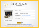 Sold-CHANEL Vintage Lambskin Small Full Flap Bag black/gold hardware