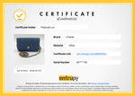 CHANEL Blue Denim Wallet-on-the-chain WOC Pearl Crush Crossbody Flap Bag