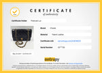 CHANEL Black Patent Leather Medium Diana Flap Crossbody Bag Gold hardware