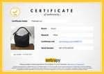 Sold-GUCCI GG Monogram Logo Black Nylon Shoulder Bag