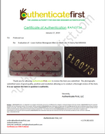 Sold-LOUIS VUITTON Monogram Mini Lin Multi-Cles-4 Cherry Red M92426