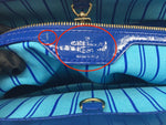 Sold-LOUIS VUITTON Murakami Cosmic Blossom tote blue M93164