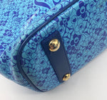 Sold-LOUIS VUITTON Murakami Cosmic Blossom tote blue M93164