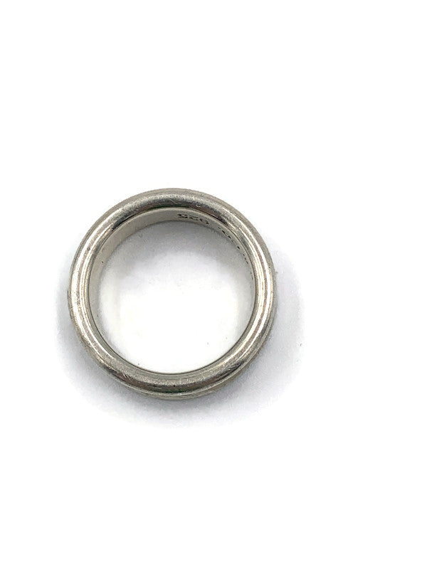 Sold-Tiffany 
Co 925 Silver 1837 Medium Ring Size 6 1/4 (6.25)