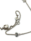 Sold-Tiffany 
Co 925 Silver Multiple Heart Lariat Necklace