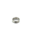 Sold-Tiffany 
Co 925 Silver 1837 Medium Ring Size 7 1/4 (7.25)