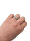 Tiffany 
Co 925 Silver Atlas Ring Size 6 3/4 (6.75)