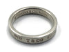 Sold-Tiffany 
Co 925 Silver 1837 Narrow Ring Size 8.75