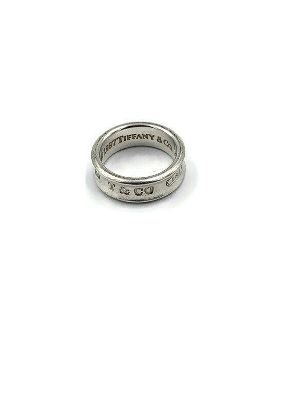 Sold-Tiffany 
Co 925 Silver 1837 Medium Ring Size 7 1/4 (7.25)