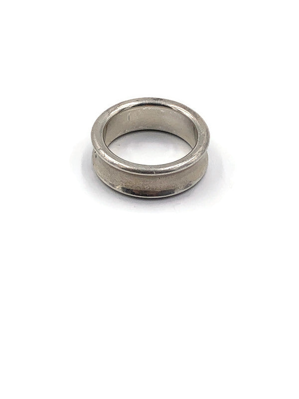 Sold-Tiffany 
Co 925 Silver 1837 Medium Ring Size 6 1/4 (6.25)