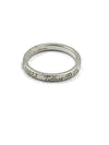 Sold-Tiffany 
Co 925 Silver 727 Fifth Ave Address Ring Size 8.5