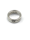 Sold-Tiffany 
Co 925 Silver 1837 Medium Ring Size 7 1/4 (7.25)