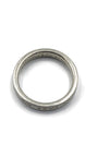 Sold-Tiffany 
Co 925 Silver 1837 Narrow Ring Size 8.75