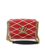 LOUIS VUITTON Epi Twist Malletage Red M50118 Shoulder Bag Crossbody Bag