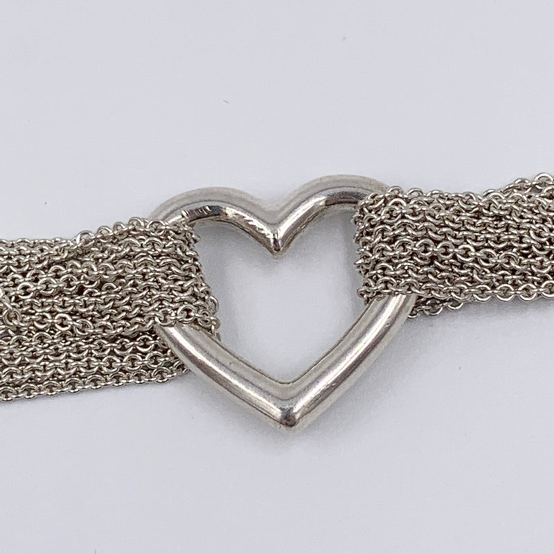 Sold-Tiffany 
Co Silver Mesh Bracelet