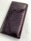 Sold-Louis Vuitton Vernis Purple Sarah Long Wallet