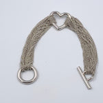 Sold-Tiffany 
Co Silver Mesh Bracelet