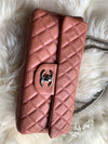 CHANEL CC Flap Bag - Dark Pink (Salmon Pink) SHW