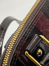 Sold-LOUIS VUITTON Monogram Vernis Rayures Alma BB 2way with Strap M91700